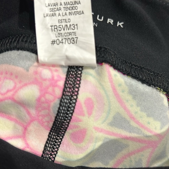 Trina Turk Recreation Capri Cropped Legging Size Med - Picture 5 of 7